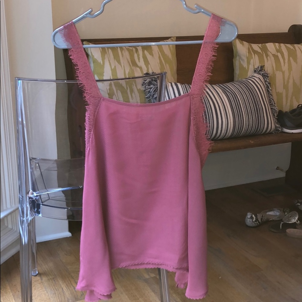Free People Dusty Rose Top